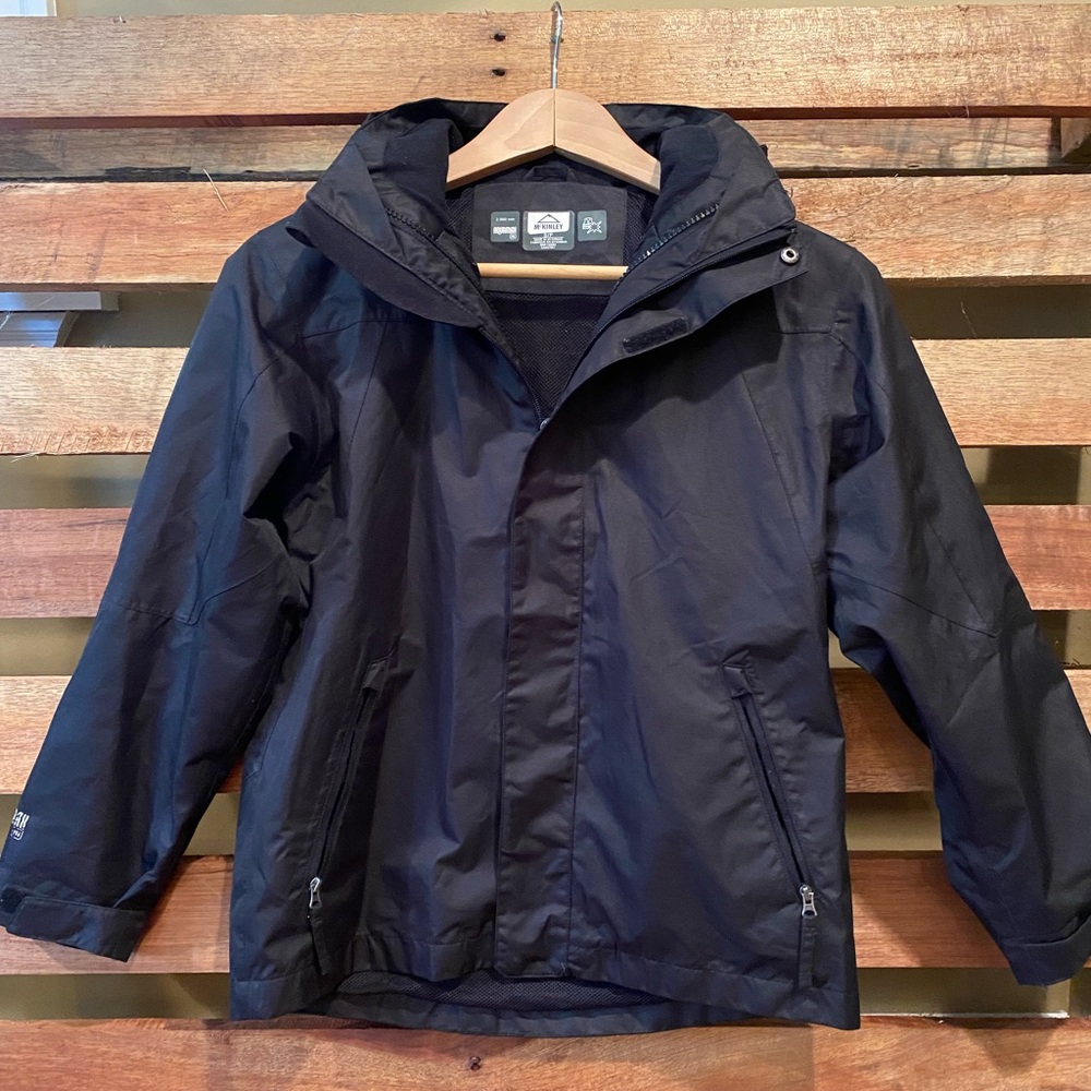 McKinley Aquamax Pro Black Lined Jacket